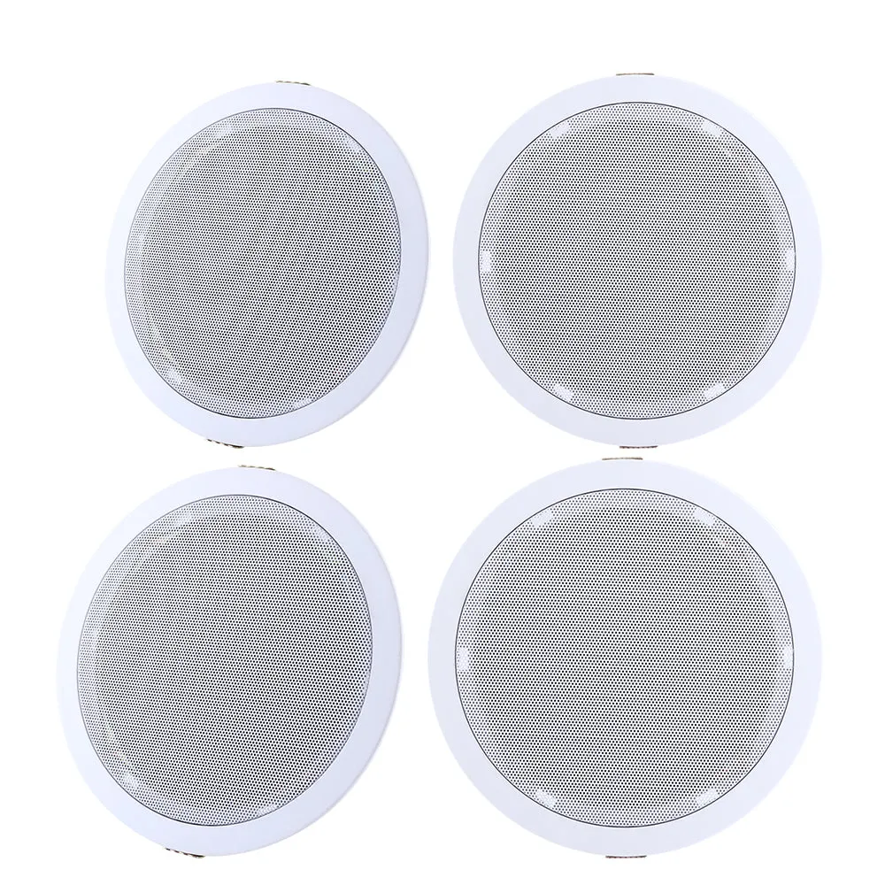 80W 6 Inch Ceiling Speakers In-Wall Stereos 4pcs Giantz