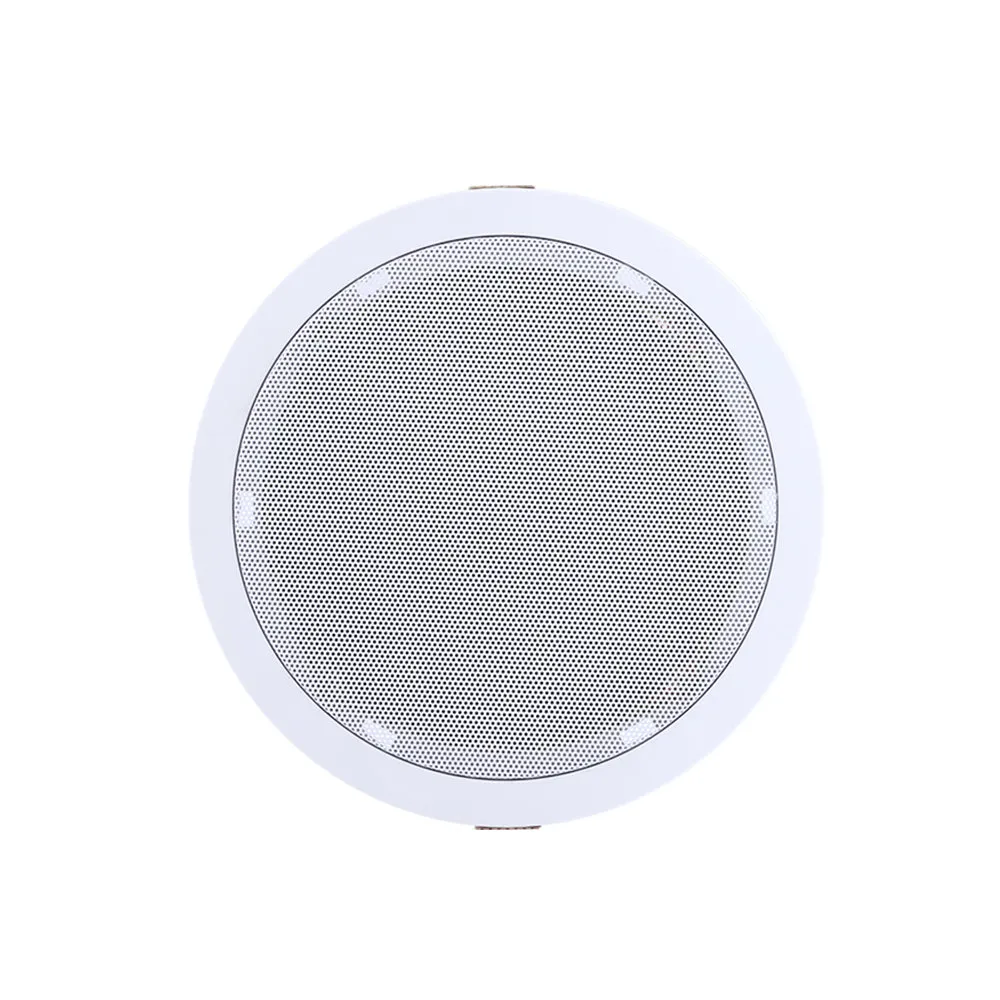 80W 6 Inch In-Ceiling Speakers, Metal Cover, 8pcs - Giantz