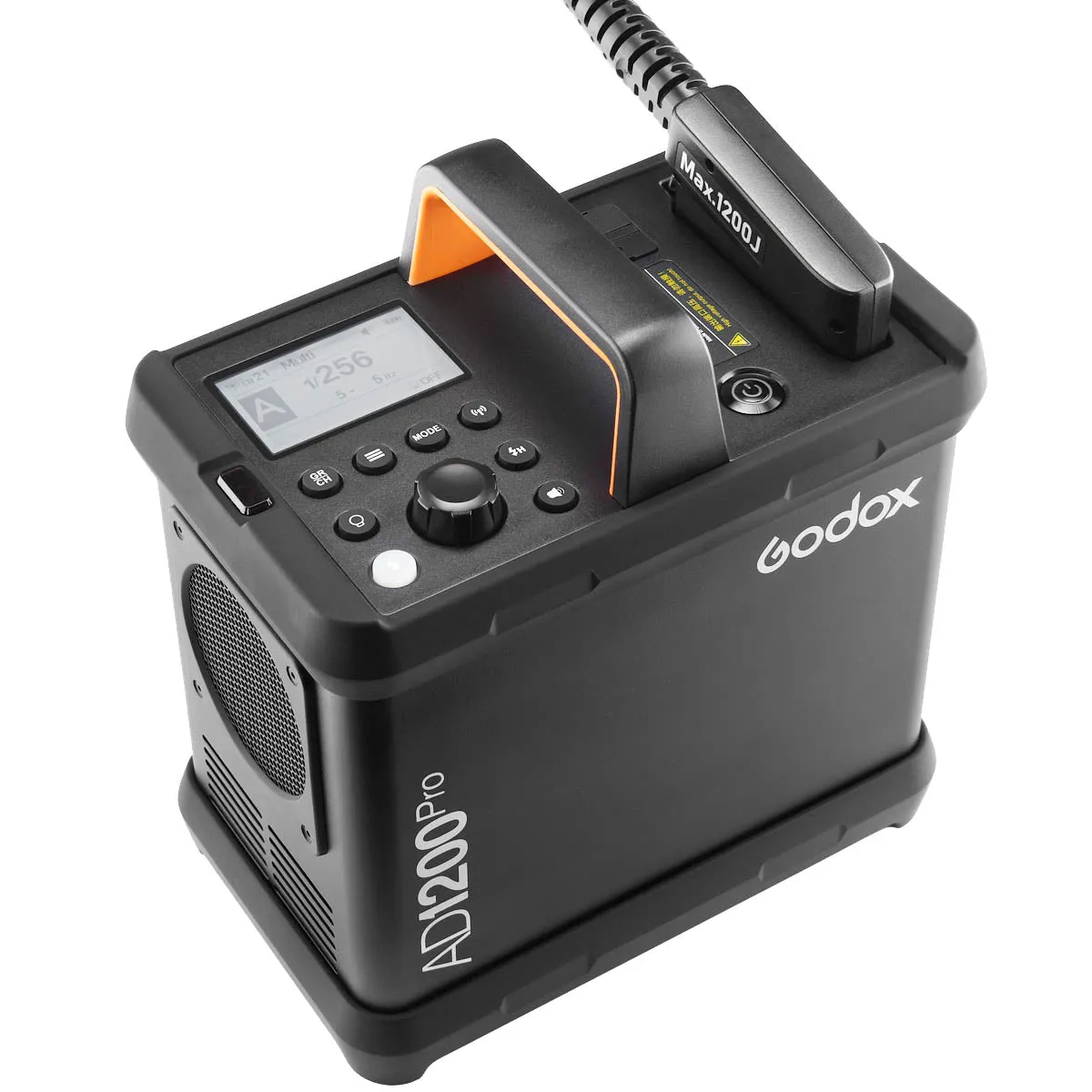 AD1200Pro 1200Ws Portable Battery Power Flash Head and Pack