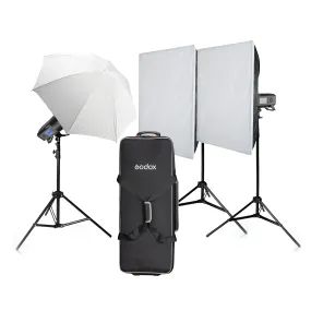 AD400PRO Colour Accurate Three Studio Flash Kit