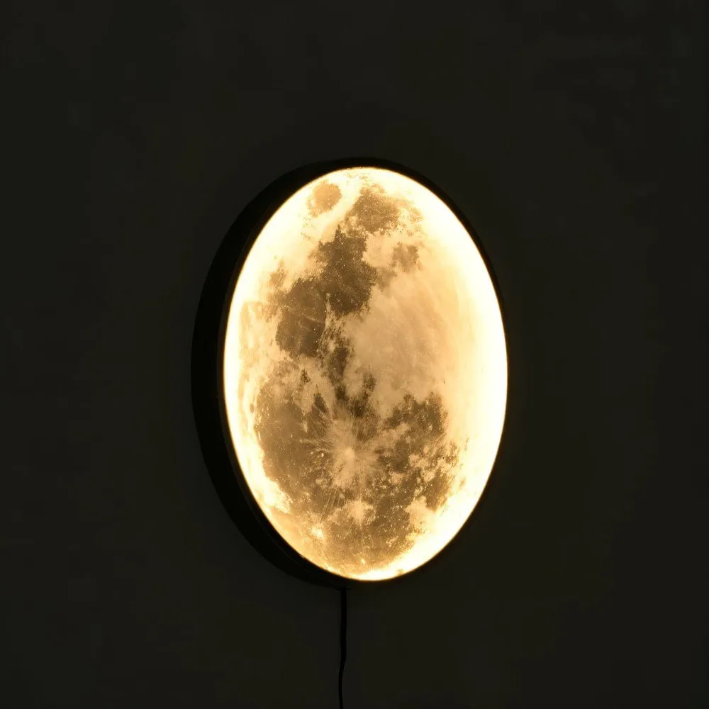 Astro Moon Wall Lamp Illuminated Art