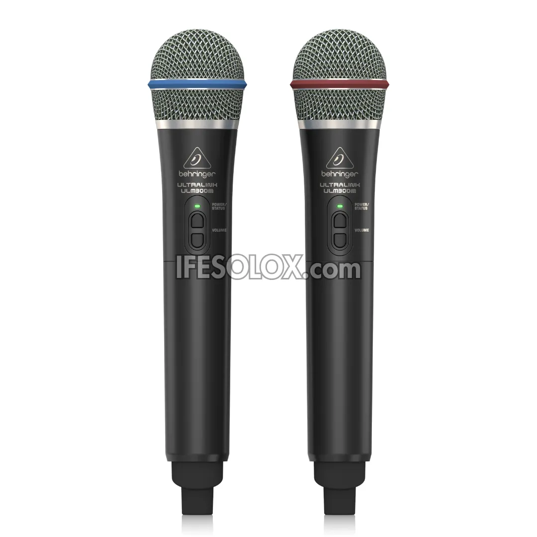 Brand New Behringer ULTRALINK ULM302MIC High Performance Dual Digital Wireless Dynamic Microphone