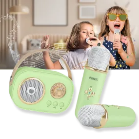 Bluetooth Dual Mic Kids Mini Karaoke