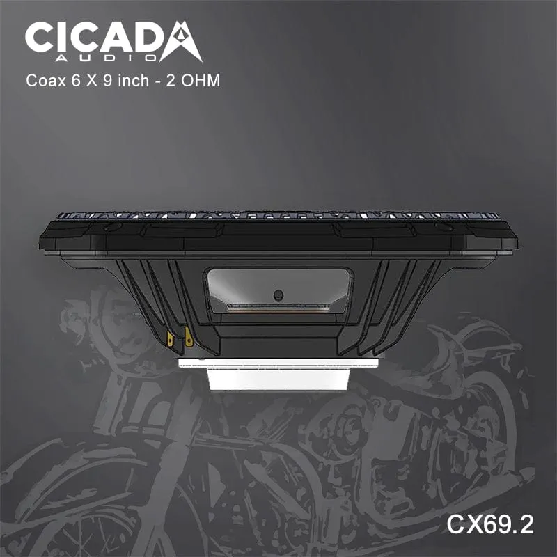 Cicada Audio CX69 6x9" Coaxial Speaker (Pair)