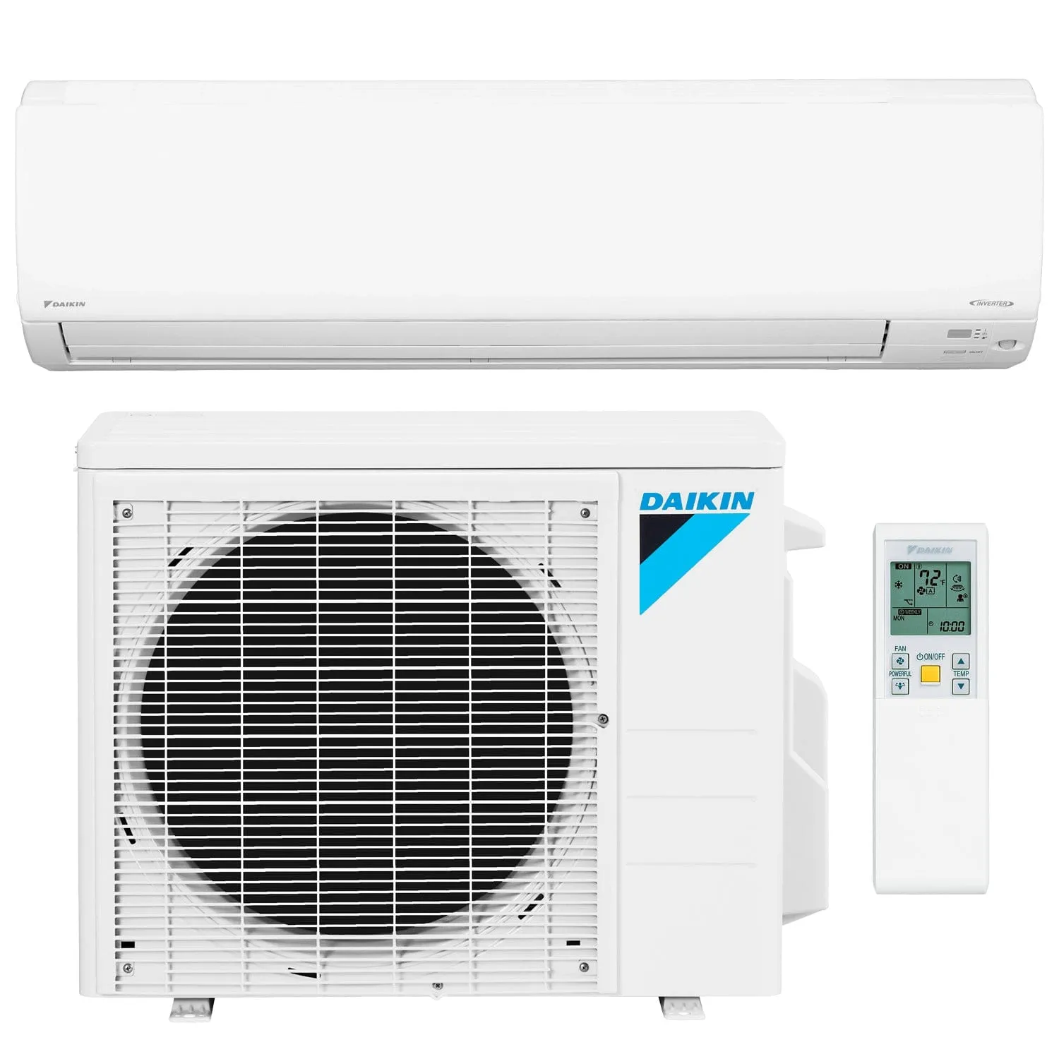 Daikin 36000 Btu 15.9 SEER Low Ambient Ductless Mini-Split Wall Mount Air Conditioner