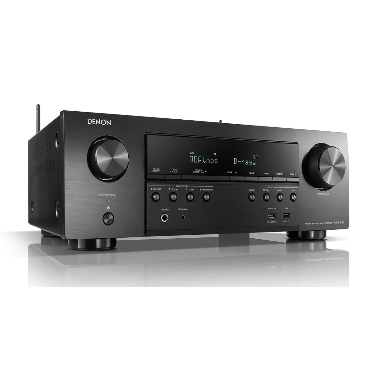 Denon AVR-S750H 7.2ch 4K AV Receiver with true 3D sound & Voice Control