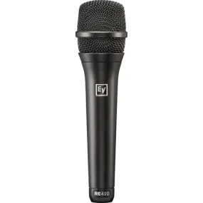 Electro-Voice RE420 Handheld Cardioid Condenser Vocal Microphone-F.01U.346.236