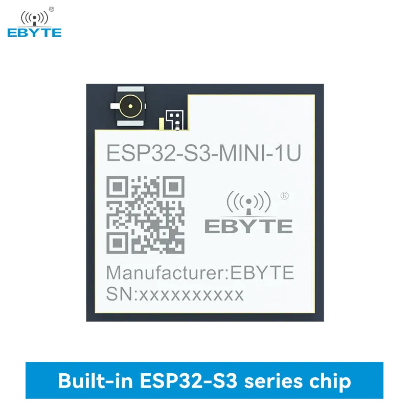 ESP32-S3-MINI-1U Bt Ble Wifi Module Mcu Esp32-s3-wroom Dual-core Bluetooth WiFi module Ble 5.0 Esp32-s3-wroom-1 Esp32-s3