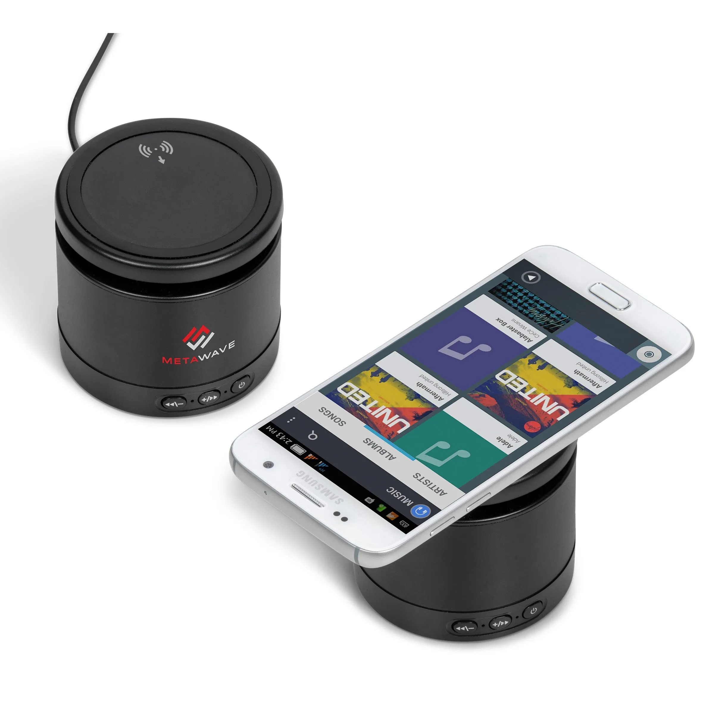 Gambit Wireless Charger & Bluetooth Speaker