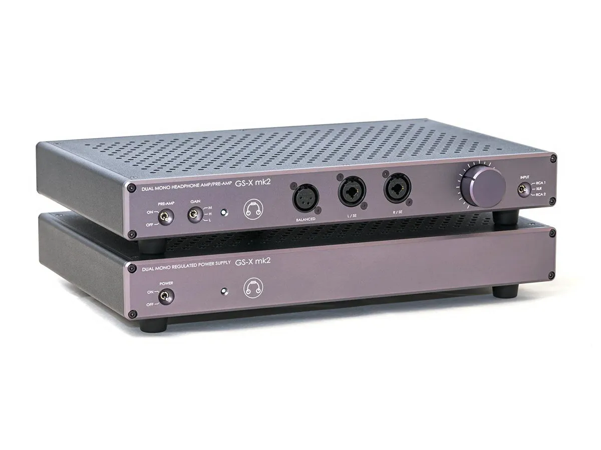 GS-X mk2 Balanced Headphone Amplifier / Pre-Amplifier