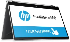 HP Pavilion X360 15-cr0075nr 15.6" FHD (Touchscreen) Convertible Notebook, Intel Core i3-8130U, 2.20GHz, 8GB RAM, 1TB HDD, Windows 10 Home 64-Bit,  Natural Silver, Ash Silver- 3VN45UA#ABA