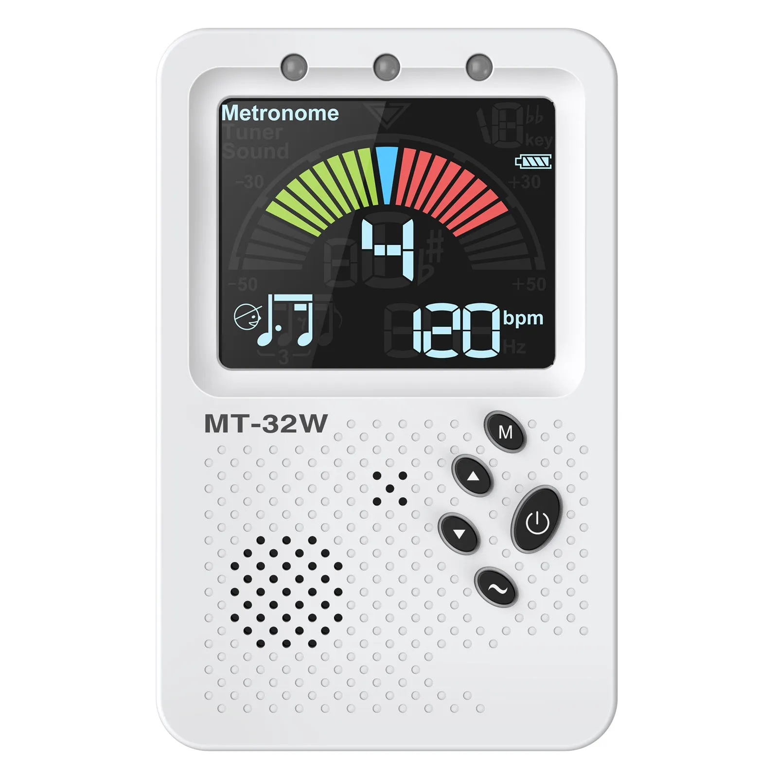 LEKATO MT-32W 3-In-1 Rechargeable Metronome Tuner Tone Generator