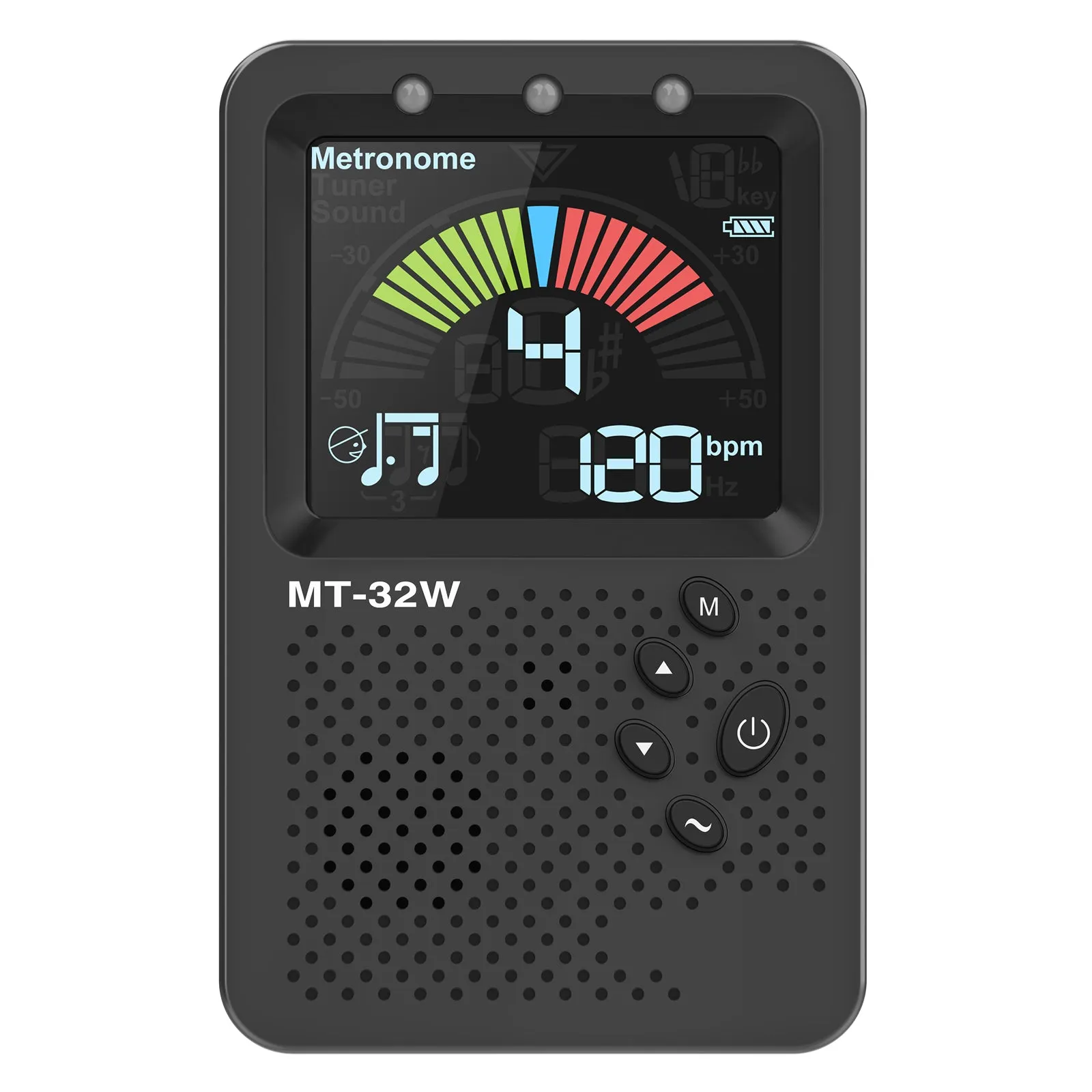 LEKATO MT-32W 3-In-1 Rechargeable Metronome Tuner Tone Generator