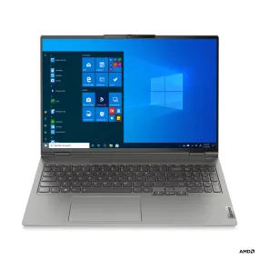 Lenovo ThinkBook 16p AMD Ryzen™ 7 5800H Laptop 40.6 cm (16") WQXGA 16 GB DDR4-SDRAM 512 GB SSD NVIDIA GeForce RTX 3060 Wi-Fi 6 (802.11ax) Windows 11 Pro Grey