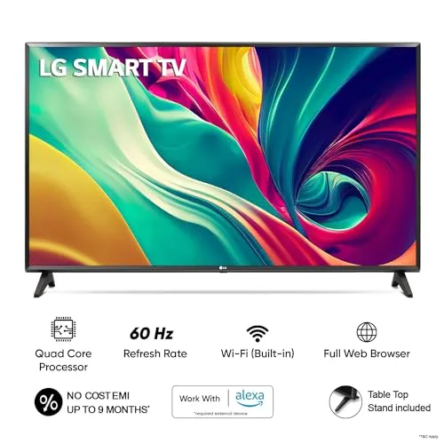 LG 80 cm (32 inches) HD Ready Smart LED TV 32LM563BPTC (Dark Iron Gray)