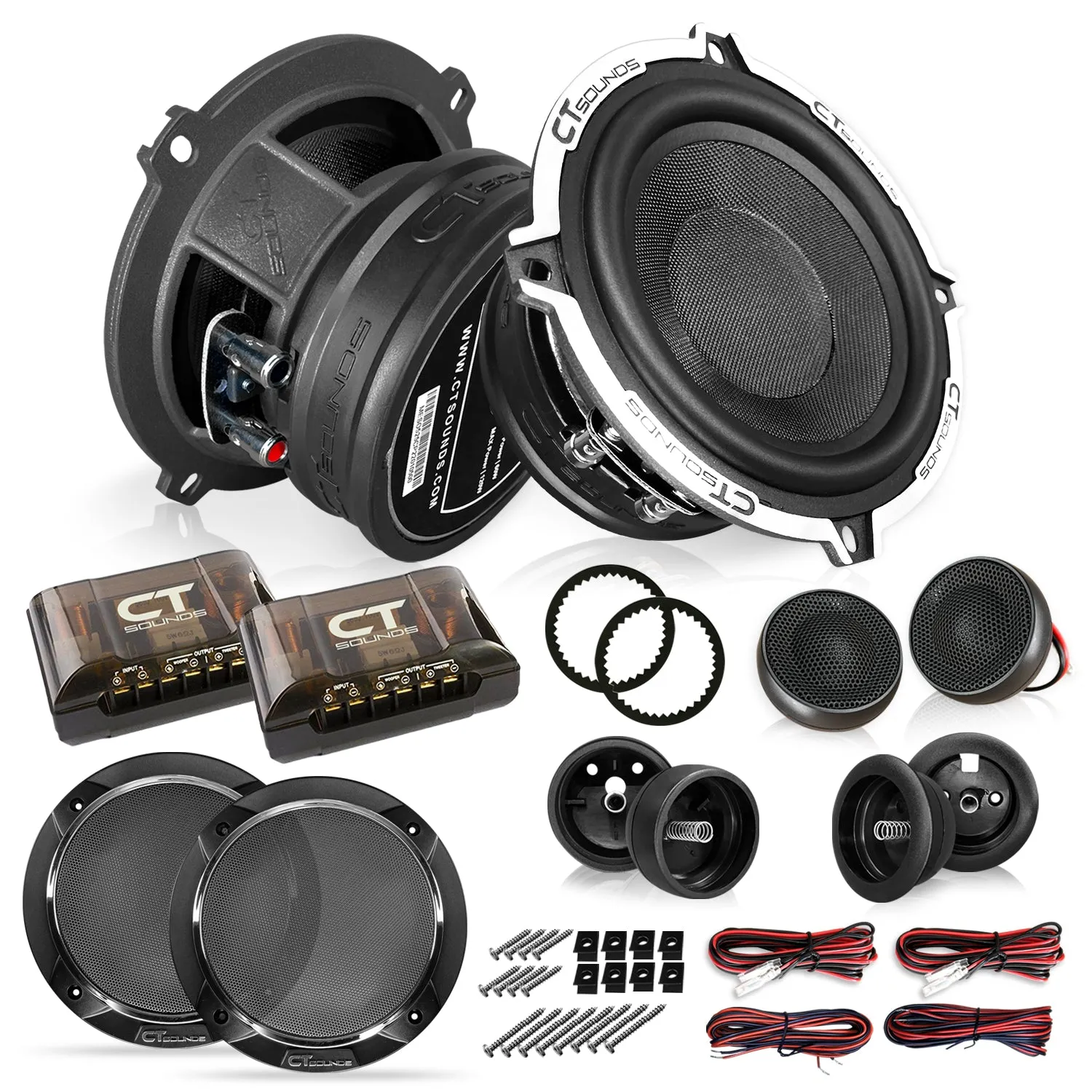 MESO-5-25-COM // Meso 5.25 Inch 240 Watt 2-Way Component Speaker Set