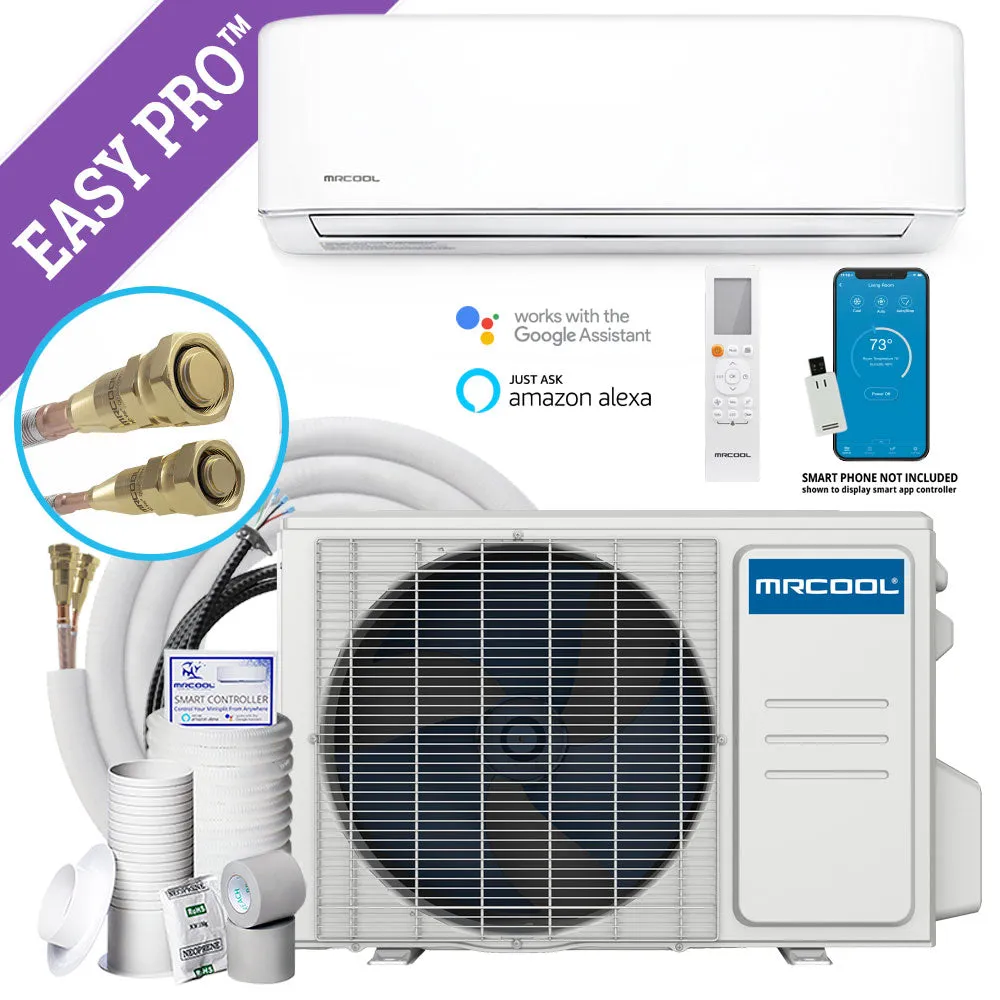 MRCOOL® DIY Easy Pro 18,000 BTU Ductless Mini Split Heat Pump Complete System EZPRO-18-HP-23016