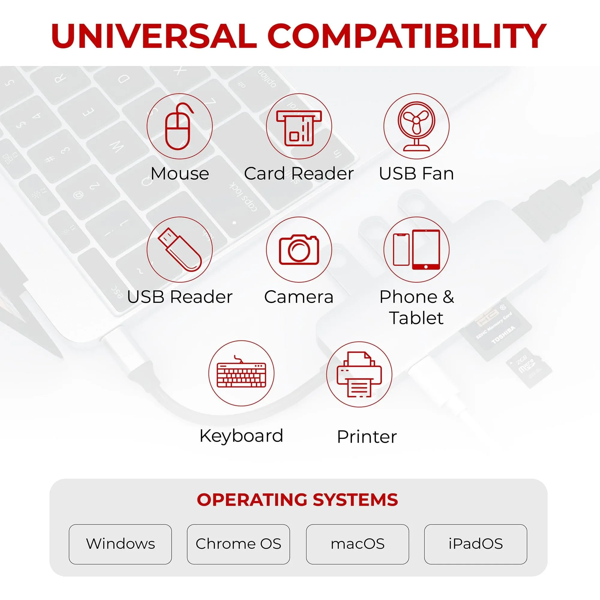 Nikkai USB-C Mutiport Hub to 2x HDMI (4K Ultra HD @60Hz) / USB-C PD / USB-A 3.0