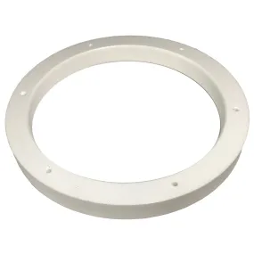 Ocean Breeze Marine Speaker Spacer f/FUSION MS-SW10 - 10" Subwoofer - .25" - White [FS-MS-SW10-10-25-WHT]