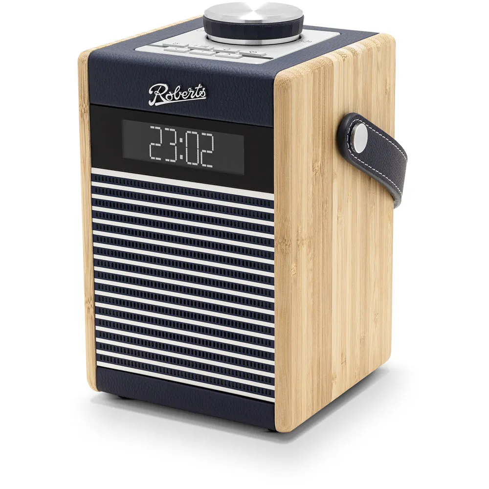 Roberts Rambler Midi DAB DAB  FM RDS Bluetooth Digital Radio Navy Blue