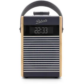 Roberts Rambler Midi DAB DAB  FM RDS Bluetooth Digital Radio Navy Blue