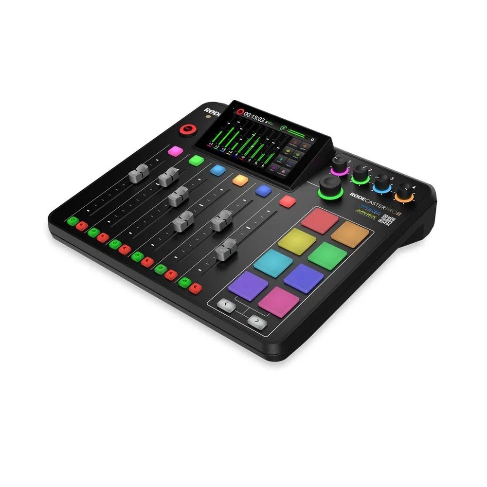 Rode RØDECaster Pro II Audio Production Studio (Black)