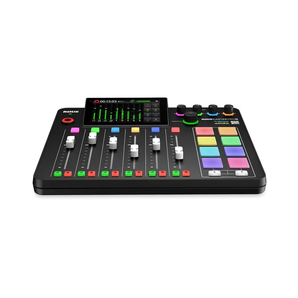 Rode RØDECaster Pro II Audio Production Studio (Black)