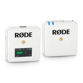 Rode Wireless GO Compact 2.4GHz Wireless Microphone System (White)