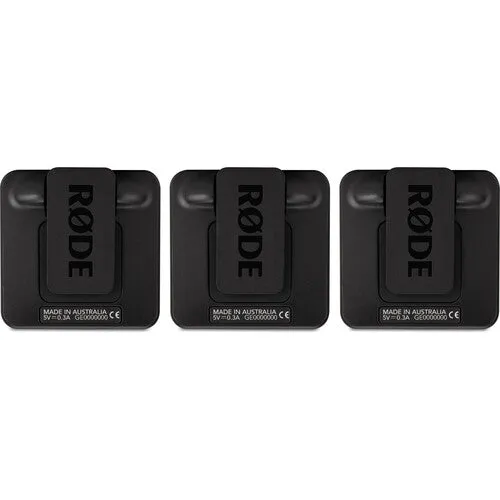 RODE Wireless GO II 2-Person Compact Digital Wireless Microphone System/Recorder (2.4 GHz, Black)