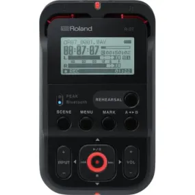 Roland R-07 Portable Audio Recorder (Black)