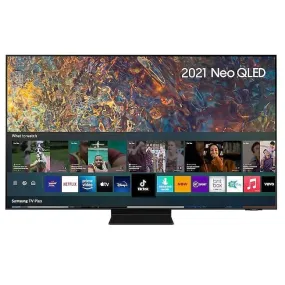 Samsung QE65QN95A (2021) Neo QLED HDR 2000 4K Ultra HD Smart TV, 65 inch with TVPlus-Freesat HD, Black