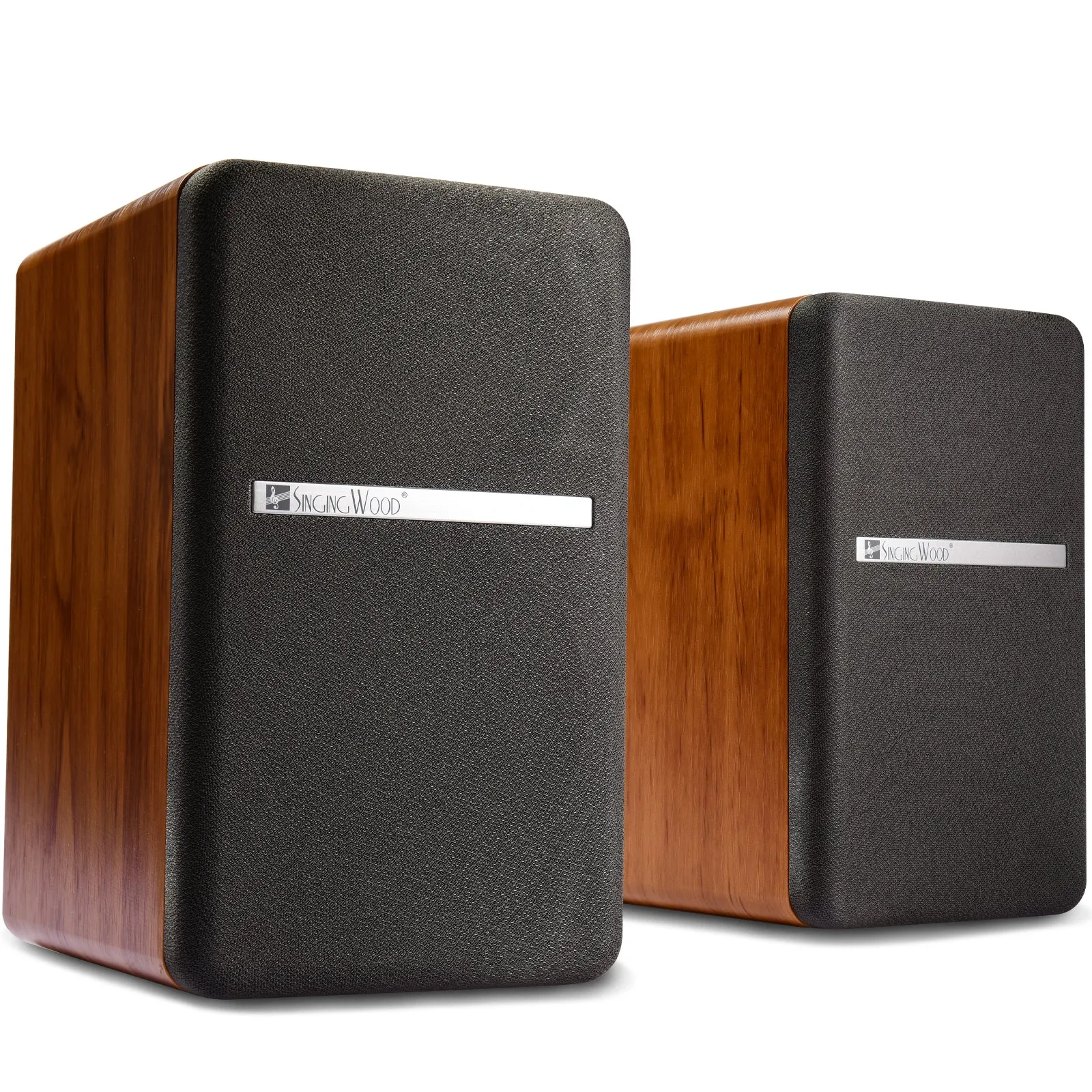 SINGING WOOD T25 Passive 2 Way Bookshelf Speakers - Beech Wood