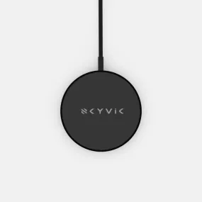 SKYVIK Beam Tap Magsafe Compatible 15W Fast Wireless Charging pad for iPhone 12, 13 & 14 Series - Black