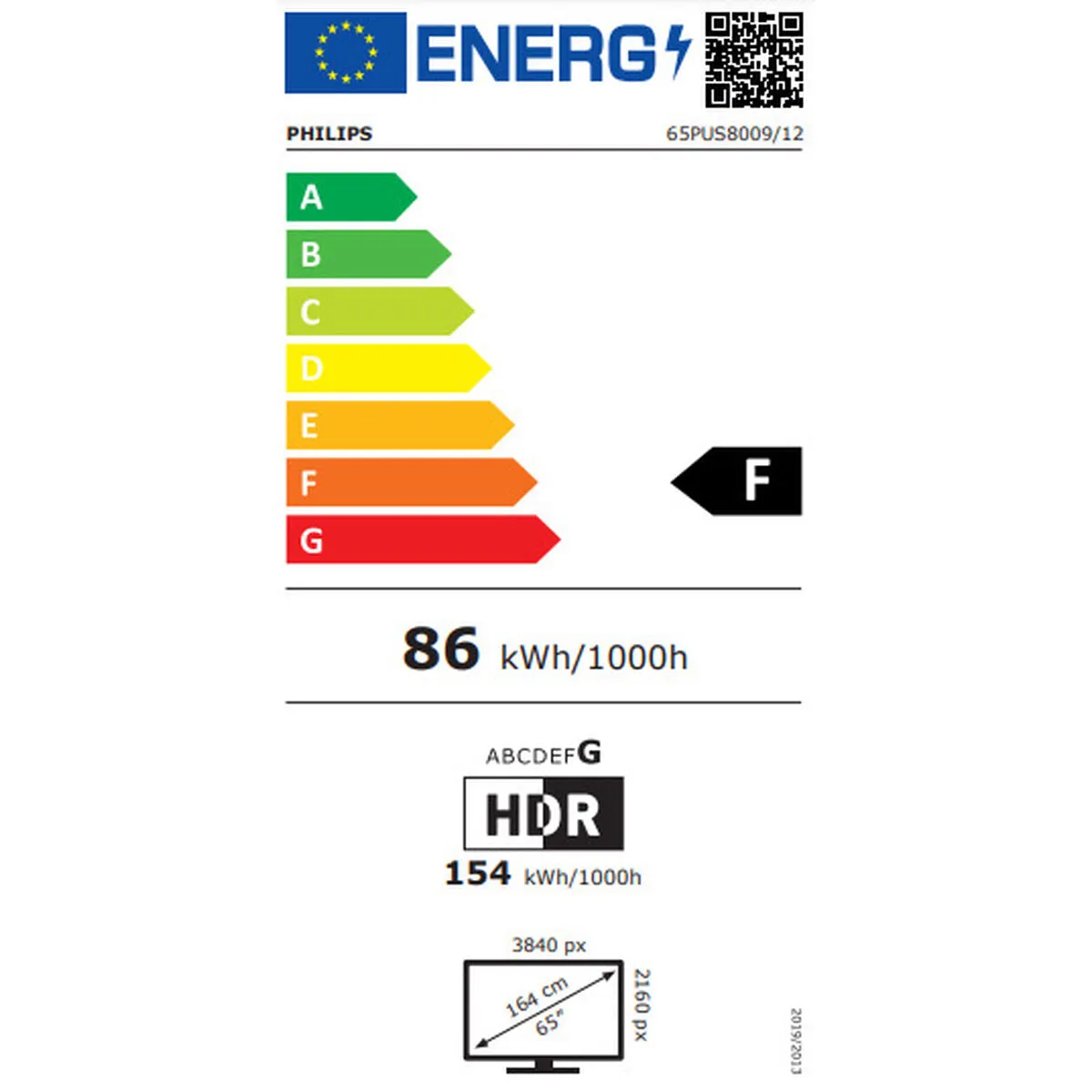 Smart TV Philips 43PUS8009 4K Ultra HD 65" LED HDR