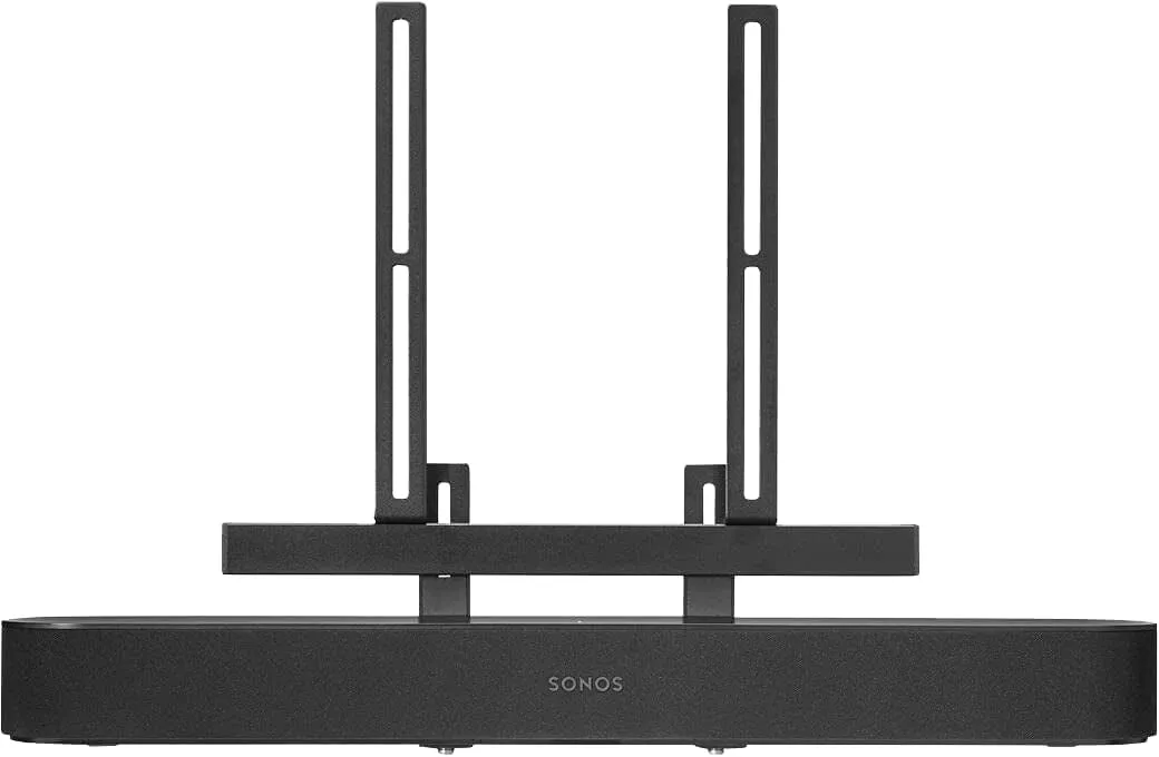 Vogels SOUND 3550 Universal Sound Bar Wall Mount Bracket To Fit Sound Bar with TV - Black