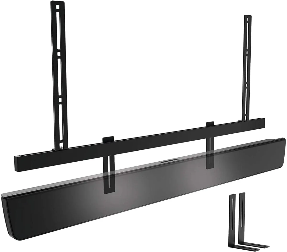 Vogels SOUND 3550 Universal Sound Bar Wall Mount Bracket To Fit Sound Bar with TV - Black